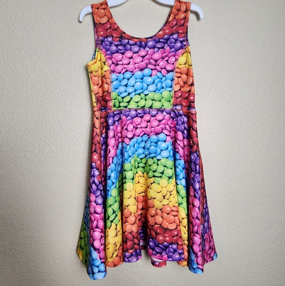 Children's Place Real-Print Colorful Candy Dress Girls XXL 16 - Picture 6 of 6